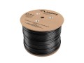 Lanberg Kabel LAN SFTP Kat.7 305M drut outdoor CU FLUKE PASSED czarny