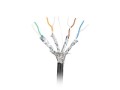 Lanberg Kabel LAN SFTP Kat.7 305M drut outdoor CU FLUKE PASSED czarny
