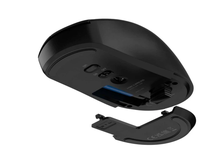 Natec Mysz Hawk 2 3200 DPI laserowa bezprzewodowa czarna