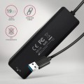 AXAGON HUB 4-portowy 5gbps 2x USB-A 2x USB-C, USB-C power in  19 cm kabel  HUE-C2A