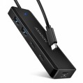 AXAGON HUB 4-portowy 5gbps 2x USB-A 2x USB-C , USB-C power IN 19cm kabel HUE-C2C