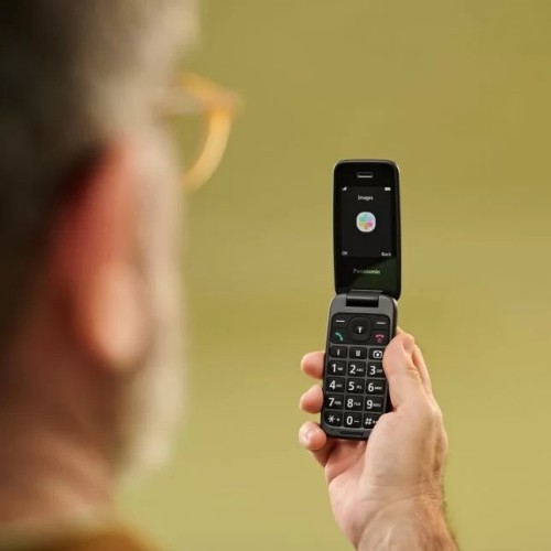 Panasonic Telefon komórkowy KX-TU410EXB 4G czarny