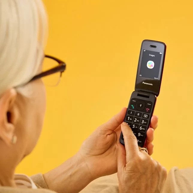 Panasonic Telefon komórkowy KX-TU410EXB 4G czarny