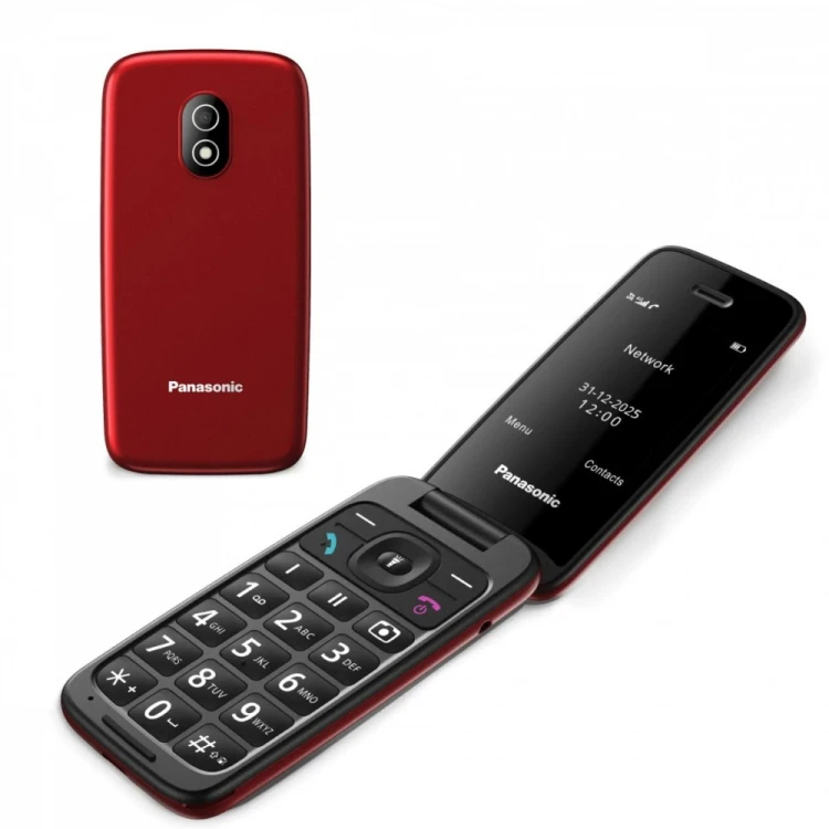 Panasonic Telefon komórkowy KX-TU410 EXR 4G czerwony