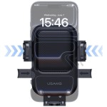 USAMS Uchwyt samochodowy do szyby/kokpitu One-Touch czarny