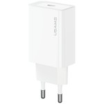 USAMS Ładowarka sieciowa T69 20W USB-C biały