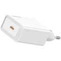 USAMS Ładowarka sieciowa T69 30W USB-C biały