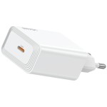 USAMS Ładowarka sieciowa T69 30W USB-C biały