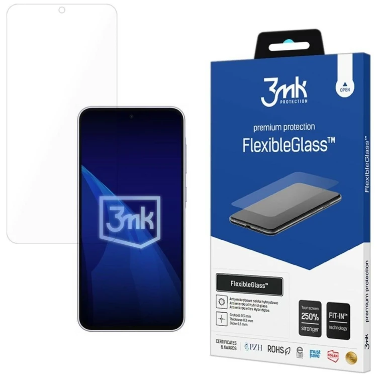 3MK Szkło hybrydowe FlexibleGlass do Samsung A37 5G