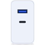 3MK Ładowarka sieciowa 45W PD 3.0 QC4+ USB-A USB-C biała