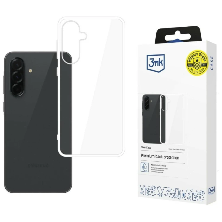 3MK Etui Clear Case do Samsung A37 5G przezroczyste
