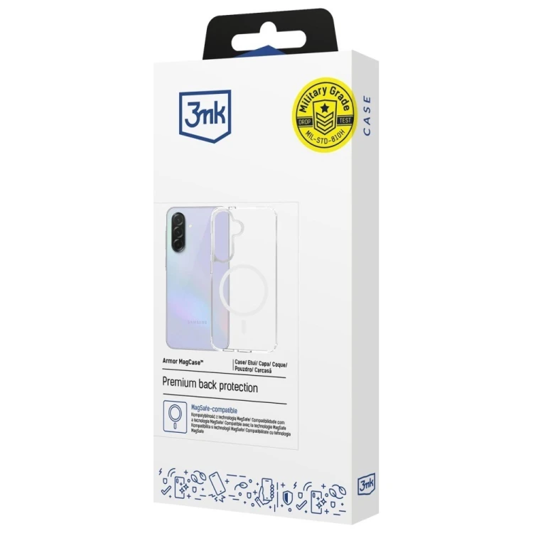 3MK Etui Armor MagCase do Samsung A37 5G przezroczyste