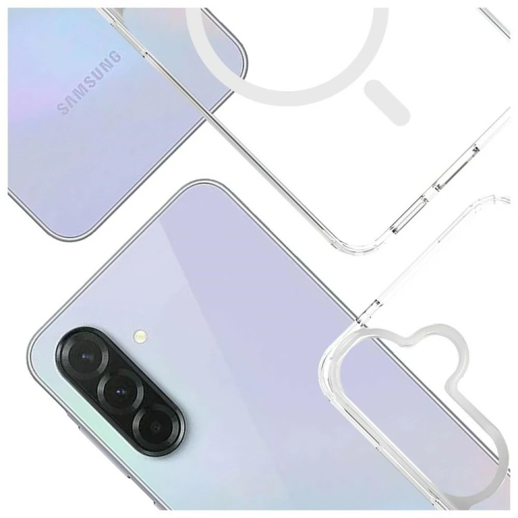 3MK Etui Armor MagCase do Samsung A37 5G przezroczyste