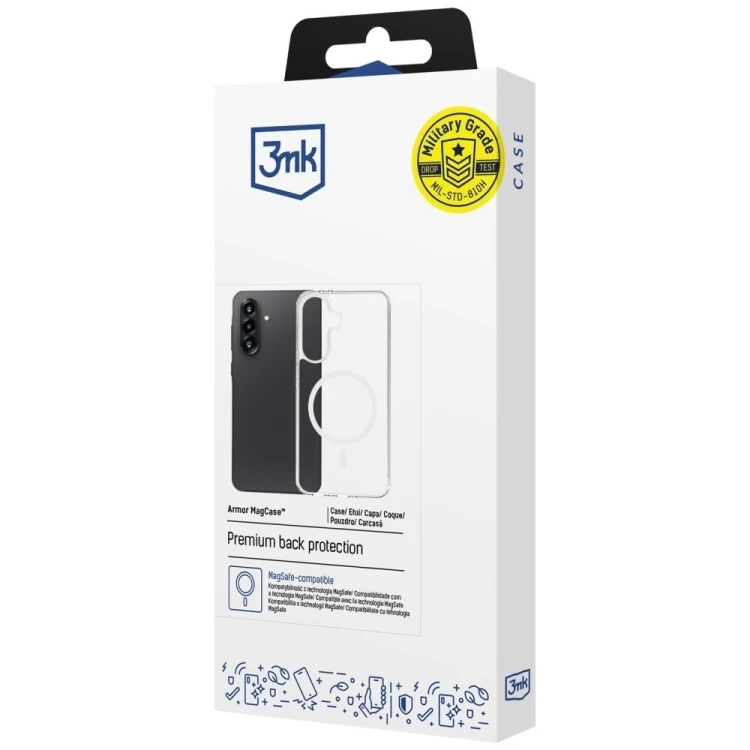 3MK Etui Armor MagCase do Samsung A27 5G przezroczyste