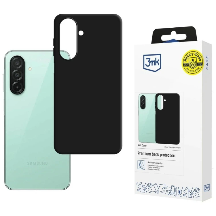3MK Etui Matt Case do Samsung A27 5G czarne