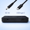 Qoltec Stacja dokujšca dysków SSD M.2 NVMe | PCIe | USB-C | 20Gb/s |    DUAL 2x8TB | klonowanie offline