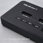 Qoltec Stacja dokujšca dysków SSD M.2 NVMe | PCIe | USB-C | 20Gb/s |    DUAL 2x8TB | klonowanie offline