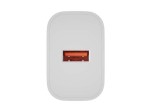 Natec Ładowarka sieciowa Ribera 1xUSB-A 18W biała