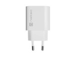 Natec Ładowarka sieciowa Ribera 1xUSB-c 20W biała