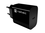 Natec Ładowarka sieciowa Ribera 1xUSB-C 20W czarna