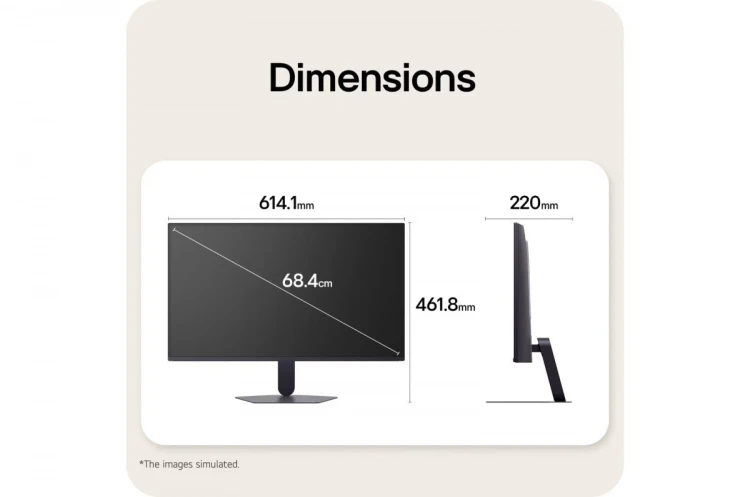 LG Electronics Monitor 27 cali 27G523B-B IPS FHD