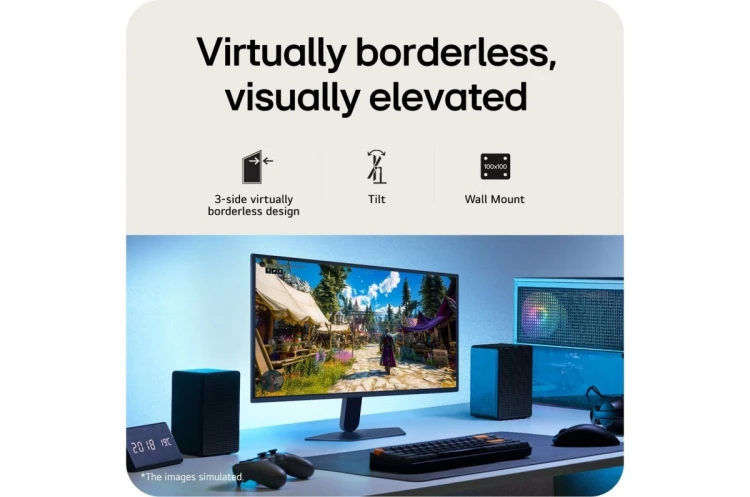 LG Electronics Monitor 27 cali 27G523B-B IPS FHD