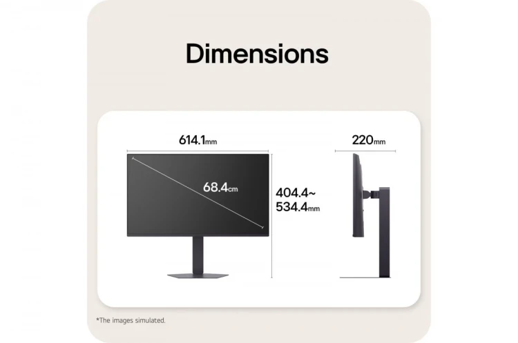 LG Electronics Monitor 27 cali 27G550B-B IPS FHD