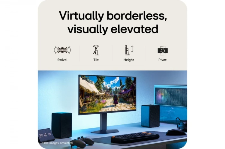 LG Electronics Monitor 27 cali 27G550B-B IPS FHD