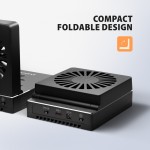AXAGON ADSA-M2C22 Stacja dokująca USB4 dla 2x M.2 NVMe SSD z funkcją klonowania dysków bez komputera, z wentylatorem chłodzącym