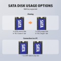 AXAGON ADSA-M2C22 Stacja dokująca USB4 dla 2x M.2 NVMe SSD z funkcją klonowania dysków bez komputera, z wentylatorem chłodzącym