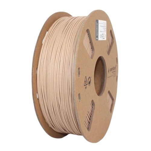 Gembird Filament PLA, 1,75 mm, 1 kg, drewniany naturalny