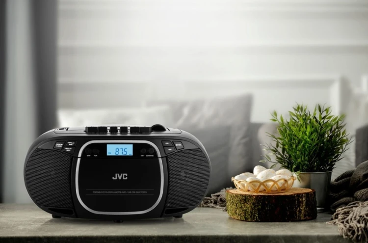 JVC Boombox czarny RC-E451B