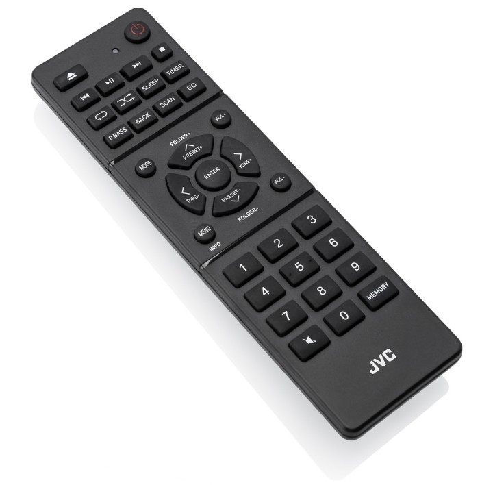JVC Zestaw All In One RD-E874B  czarny