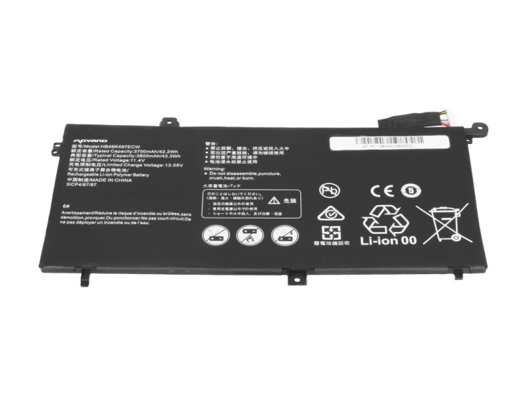 Movano Bateria do Huawei Matebook D Series HB46K497ECW - 3700 mAh (42.2 Wh)