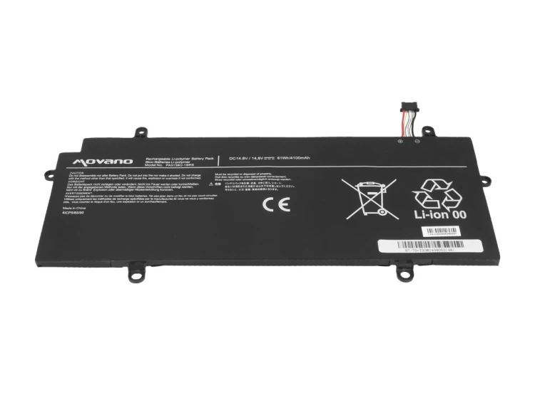 Movano Bateria PA5136U-1BRS do Toshiba Portege Z30 Z30-A Z30-B Z30-C - 4100 mAh (61 Wh)