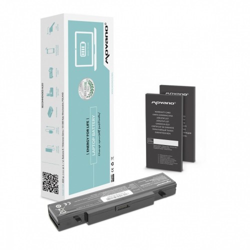Movano Bateria AA-PB9NC6B AA-PB9NS6B do Samsung R519 R530 - 4400 mAh (49 Wh)