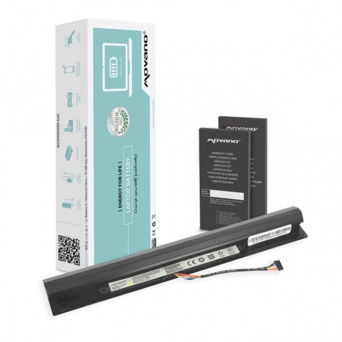 Movano Bateria L15L4A01 do Lenovo IdeaPad 100-14IBD 15IBD - 2200 mAh (32 Wh)