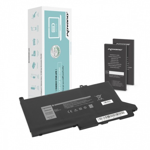 Movano Bateria DJ1J0 C27RW do Dell Latitude 7280 7290 7380 7390 7480 7490 - 11.4V - 3000 mAh (34 Wh)