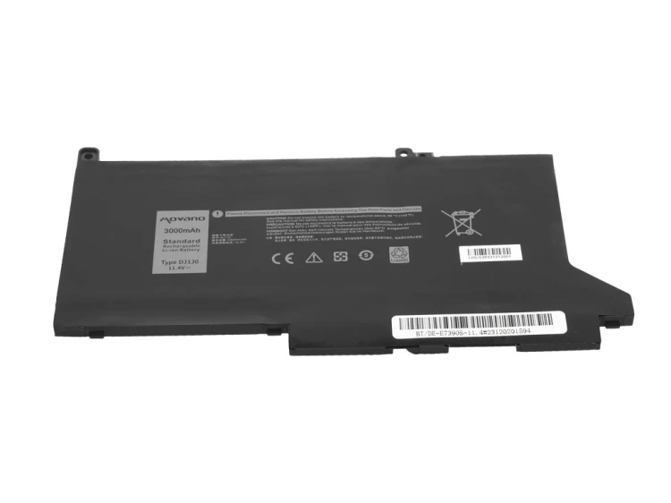 Movano Bateria DJ1J0 C27RW do Dell Latitude 7280 7290 7380 7390 7480 7490 - 11.4V - 3000 mAh (34 Wh)