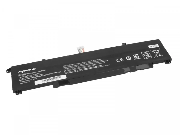 Movano Bateria WK04XL do HP Victus 16-D 16-E 16-R 16-S 15-FA 15-FB Omen 16-B 16-C - 4400 mAh (68 Wh)