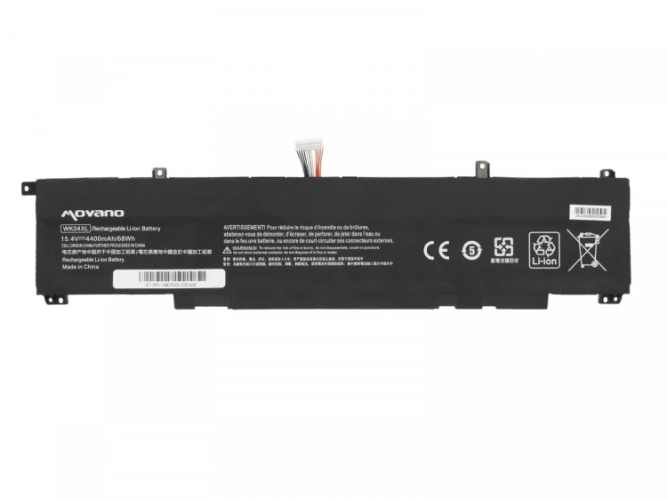 Movano Bateria WK04XL do HP Victus 16-D 16-E 16-R 16-S 15-FA 15-FB Omen 16-B 16-C - 4400 mAh (68 Wh)