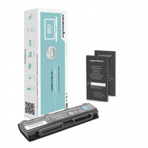 Movano Bateria PA5024U-1BRS do Toshiba Satelite C850 L850 - 4400 mAh (48 Wh)