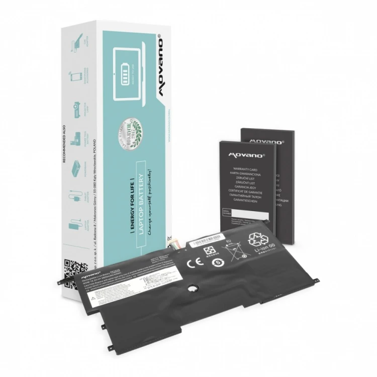 Movano Bateria do Lenovo ThinkPad X1 Carbon 14 gen 2 3 - 2800 mAh (43 Wh)