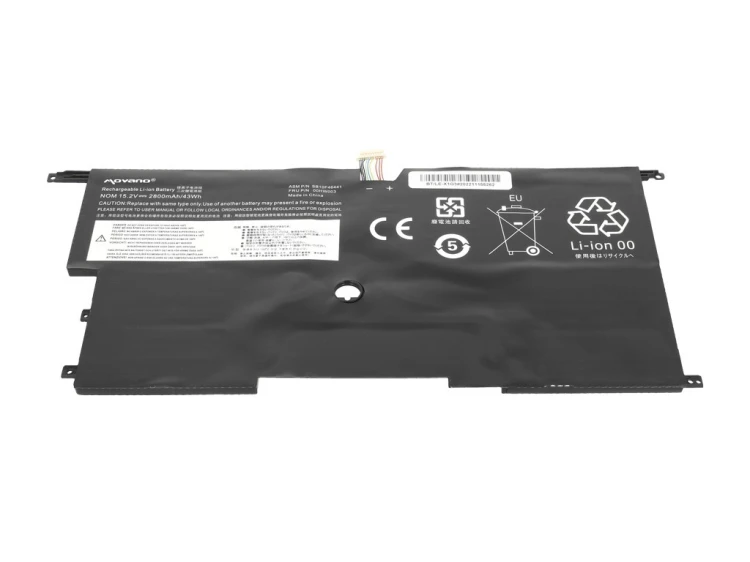 Movano Bateria do Lenovo ThinkPad X1 Carbon 14 gen 2 3 - 2800 mAh (43 Wh)