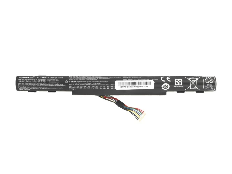 Movano Bateria AL15A32 Aspire E5-573G TravelMate P277-M - 1800 mAh (27 Wh)