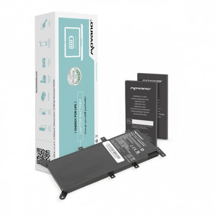 Movano Bateria C21N1347 do Asus A555 F555 K555 - 4900 mAh (36 Wh)
