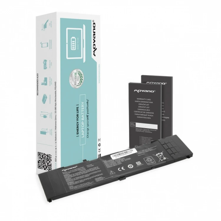Movano Bateria B31N1535 do Asus Zenbook UX310UA UX410UA - 3900 mAh (44 Wh)