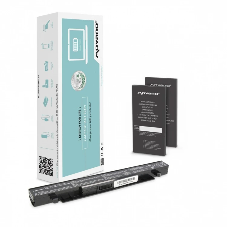 Movano Bateria A41-X550A do Asus X550 A450 F450 K550 - 2200 mAh (32 Wh)