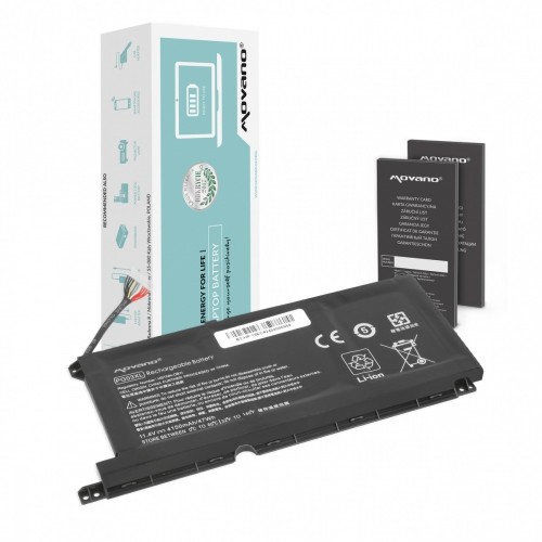 Movano Bateria PG03XL do HP 15-DH 15-EC 15-DK 16-A - 4150 mAh (47 Wh)