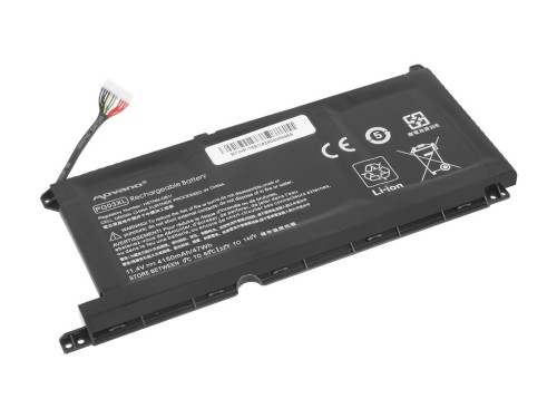 Movano Bateria PG03XL do HP 15-DH 15-EC 15-DK 16-A - 4150 mAh (47 Wh)